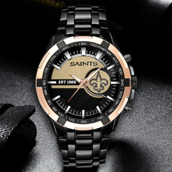 New Orleans Saints VITWATK2016 Stainless Steel Watches - Image 2