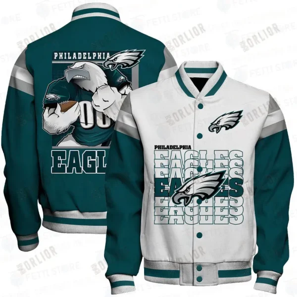 SPECIAL LIMITED EDITION IN 2025 - Philadelphia Eagles Button Jacket SPTBBJACKET418