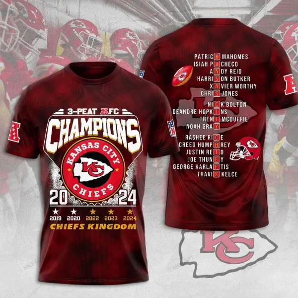 SPECIAL LIMITED EDITION IN 2025 - Kansas City Chiefs T-Shirt Gift For Sport Fans