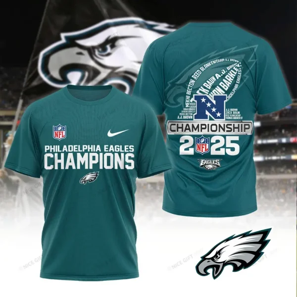 SPECIAL LIMITED EDITION IN 2025 - Philadelphia Eagles T-Shirt Gift For Sport Fans