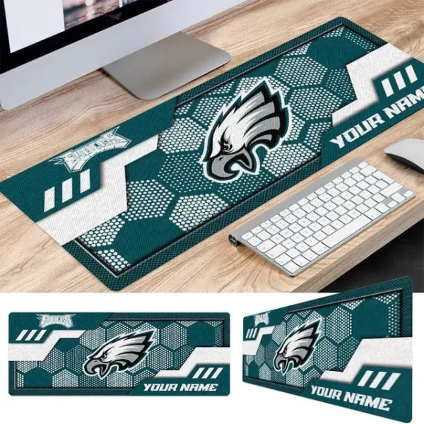 Philadelphia Eagles Personalized Mouse Pad Luminous Mouse Mat For Fan AZMPAD060 - Image 4