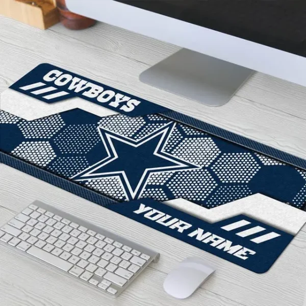 Dallas Cowboys Personalized Mouse Pad Luminous Mouse Mat For Fan AZMPAD043 - Image 3