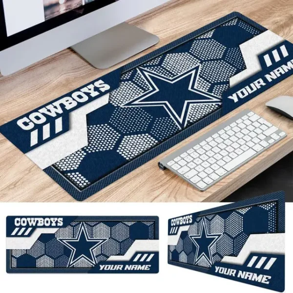 Dallas Cowboys Personalized Mouse Pad Luminous Mouse Mat For Fan AZMPAD043 - Image 4