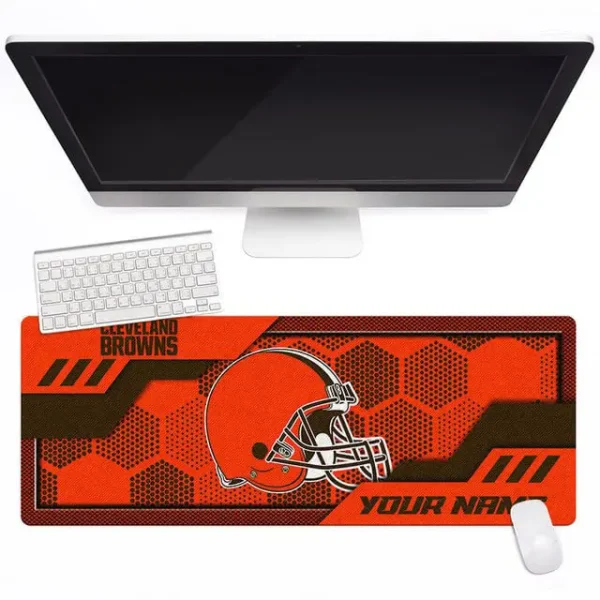 Cleveland Browns Personalized Mouse Pad Luminous Mouse Mat For Fan AZMPAD042 - Image 3