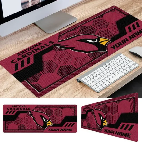 Arizona Cardinals Personalized Mouse Pad Luminous Mouse Mat For Fan AZMPAD035 - Image 2