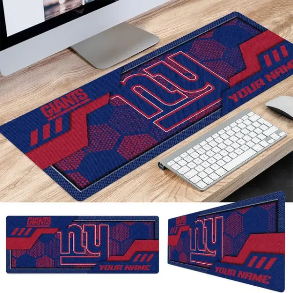 New York Giants Personalized Mouse Pad Luminous Mouse Mat For Fan AZMPAD058 - Image 2