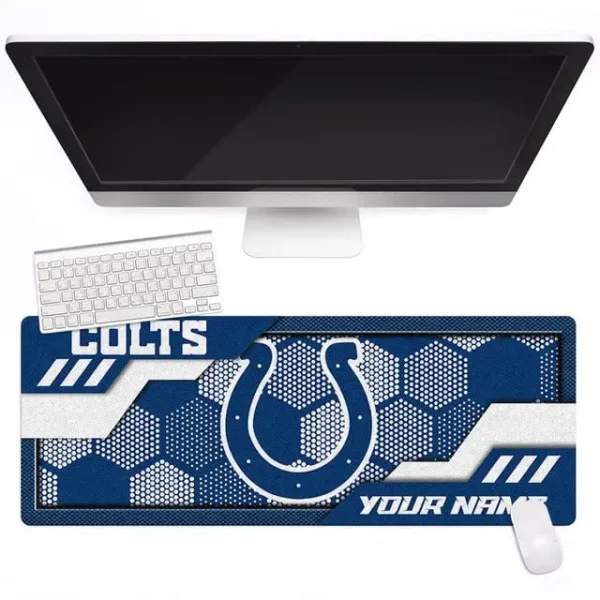 Indianapolis Colts Personalized Mouse Pad Luminous Mouse Mat For Fan AZMPAD048 - Image 3