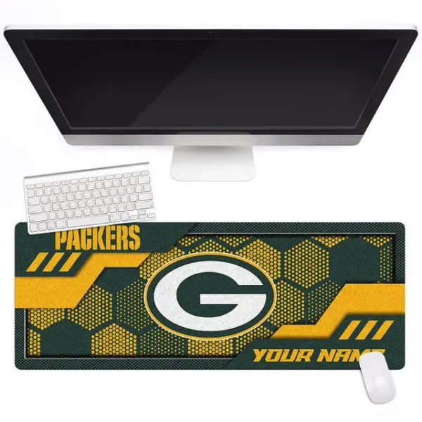 Green Bay Packers Personalized Mouse Pad Luminous Mouse Mat For Fan AZMPAD046 - Image 3