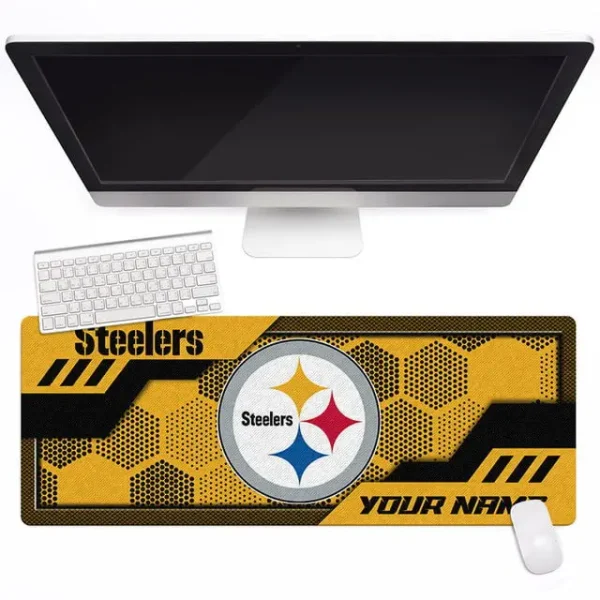 Pittsburgh Steelers Personalized Mouse Pad Luminous Mouse Mat For Fan AZMPAD061 - Image 3