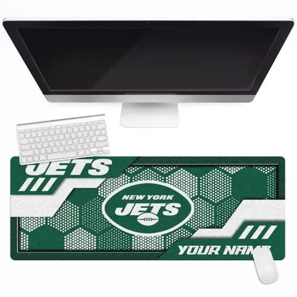 New York Jets Personalized Mouse Pad Luminous Mouse Mat For Fan AZMPAD059 - Image 3