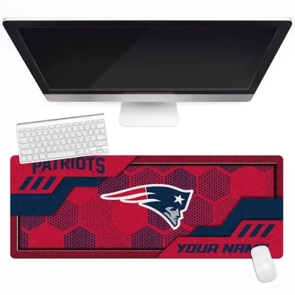 New England Patriots Personalized Mouse Pad Luminous Mouse Mat For Fan AZMPAD056 - Image 3