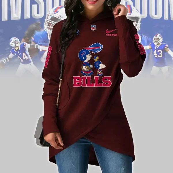 Buffalo Bills Chie Lady Hoodie SPTCLH054 - Image 4