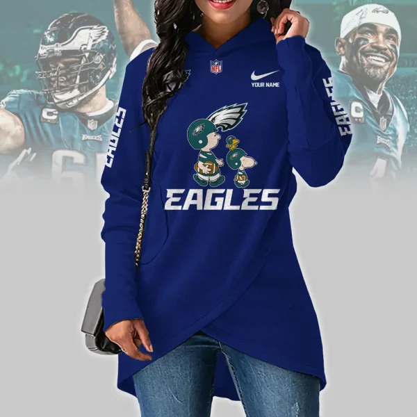 Philadelphia Eagles Chie Lady Hoodie SPTCLH056 - Image 2