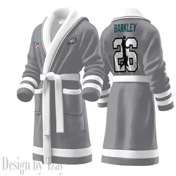 Philadelphia Eagles Luxurious Comfort Meets Sporty Style Bathrobe SPTBATHROBE038