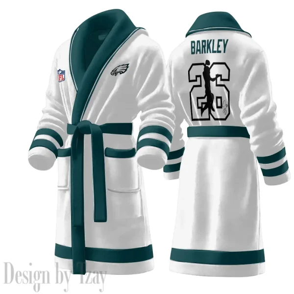 Philadelphia Eagles Luxurious Comfort Meets Sporty Style Bathrobe SPTBATHROBE039