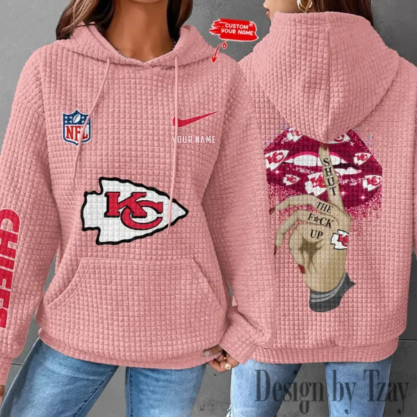 SPECIAL LIMITED EDITION IN 2025 - Kansas City Chiefs New Waffle Hoodies SPTNWH124 - Image 2