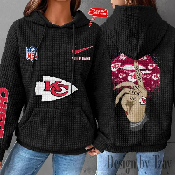 SPECIAL LIMITED EDITION IN 2025 - Kansas City Chiefs New Waffle Hoodies SPTNWH124 - Image 4