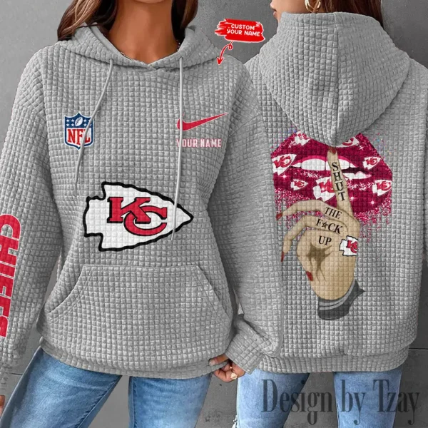 SPECIAL LIMITED EDITION IN 2025 - Kansas City Chiefs New Waffle Hoodies SPTNWH124 - Image 5