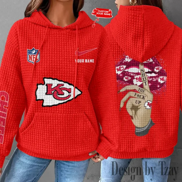 SPECIAL LIMITED EDITION IN 2025 - Kansas City Chiefs New Waffle Hoodies SPTNWH124