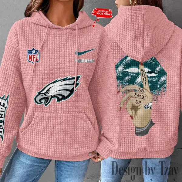 SPECIAL LIMITED EDITION IN 2025 - Philadelphia Eagles New Waffle Hoodies SPTNWH125 - Image 2