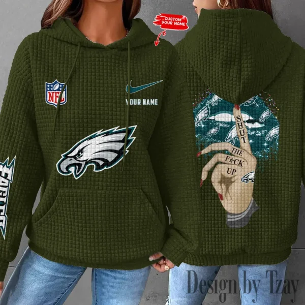 SPECIAL LIMITED EDITION IN 2025 - Philadelphia Eagles New Waffle Hoodies SPTNWH125 - Image 3