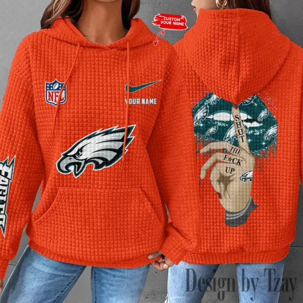 SPECIAL LIMITED EDITION IN 2025 - Philadelphia Eagles New Waffle Hoodies SPTNWH125 - Image 5