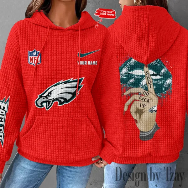 SPECIAL LIMITED EDITION IN 2025 - Philadelphia Eagles New Waffle Hoodies SPTNWH125 - Image 6