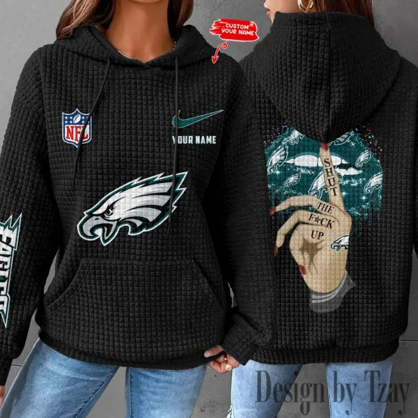 SPECIAL LIMITED EDITION IN 2025 - Philadelphia Eagles New Waffle Hoodies SPTNWH125 - Image 7