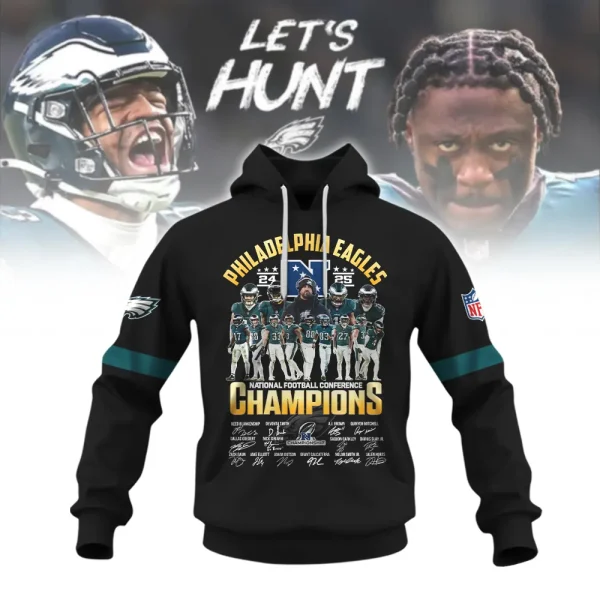 SPECIAL LIMITED EDITION IN 2025 - Philadelphia Eagles 3D Printed Pullover Hoodie AZHD722 - Image 3