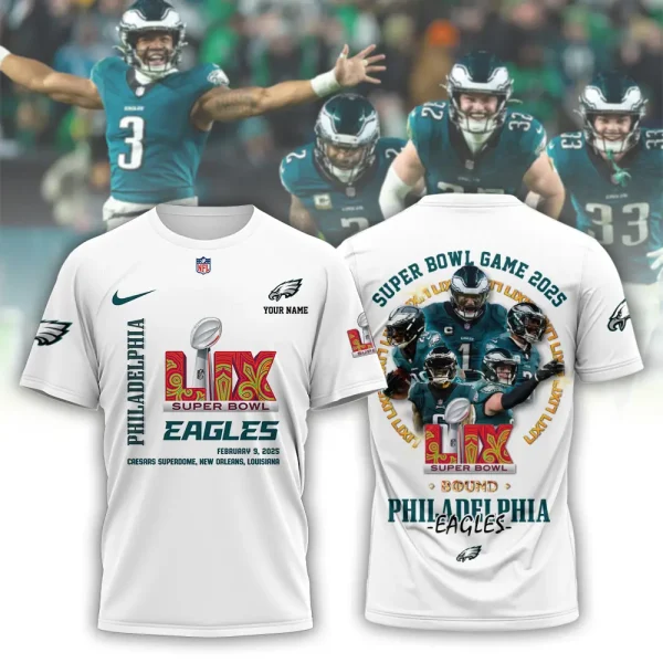 SPECIAL LIMITED EDITION IN 2025 - Philadelphia Eagles T-Shirt Gift For Sport Fans AZTS946 - Image 2