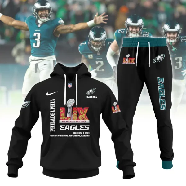 SPECIAL LIMITED EDITION IN 2025 - Philadelphia Eagles Combo Hoodie And Long Sweatpants AZHD723 - Image 14