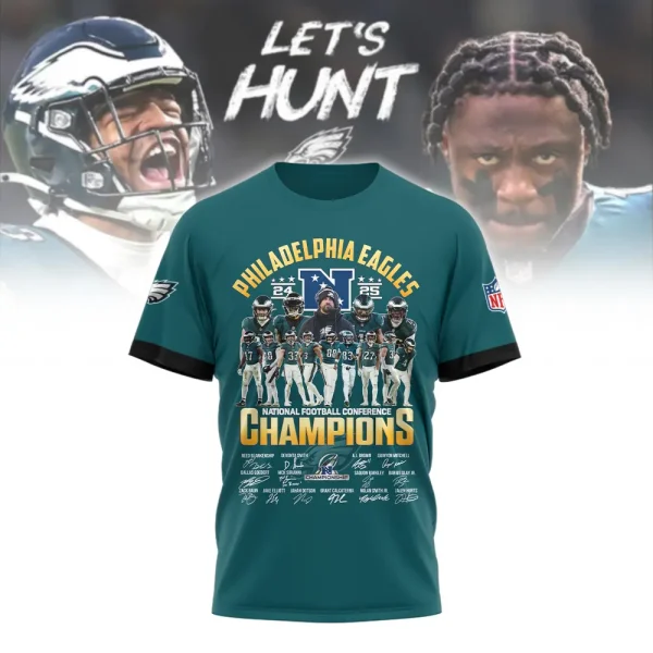 SPECIAL LIMITED EDITION IN 2025 - Philadelphia Eagles T-Shirt Gift For Sport Fans AZTS947