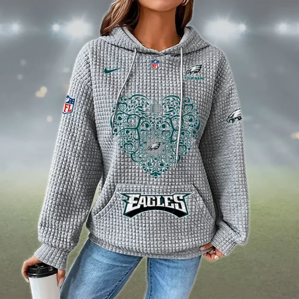 Philadelphia Eagles New Waffle Hoodies SPTNWH127