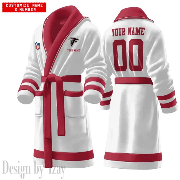 Atlanta Falcons Luxurious Comfort Meets Sporty Style Bathrobe SPTBATHROBE044