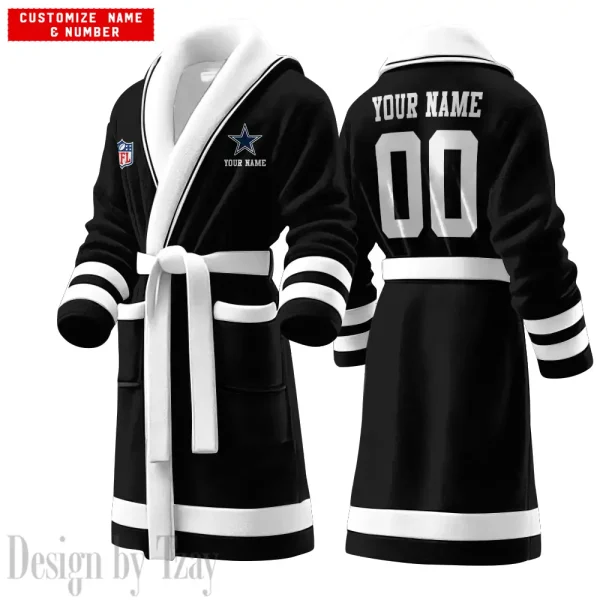 Dallas Cowboys Luxurious Comfort Meets Sporty Style Bathrobe SPTBATHROBE065