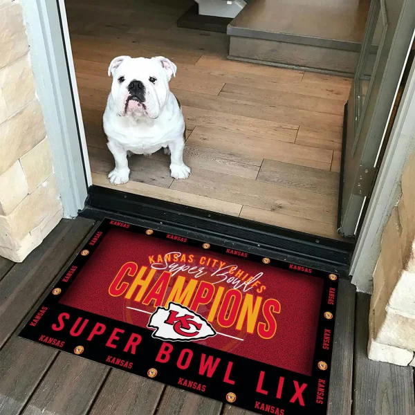 SPECIAL LIMITED EDITION IN 2025-Kansas City Chiefs MA12518 Doormat - Image 3