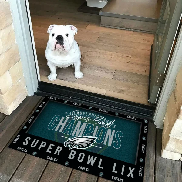 SPECIAL LIMITED EDITION IN 2025-Philadelphia Eagles MA12519 Doormat - Image 3