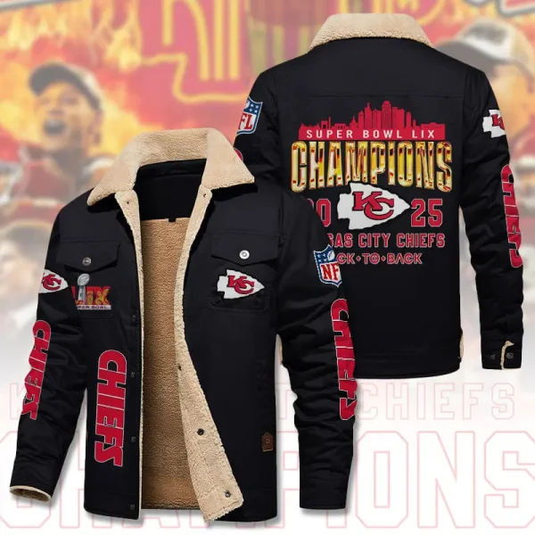 SPECIAL LIMITED EDITION IN 2025-Kansas City Chiefs DMHL1846 Fleece Jacket