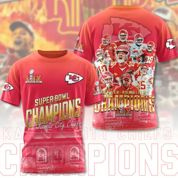 SPECIAL LIMITED EDITION IN 2025-Kansas City Chiefs DMHB4667 All Over Printed