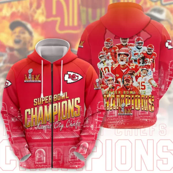 SPECIAL LIMITED EDITION IN 2025-Kansas City Chiefs DMHB4667 All Over Printed - Image 3