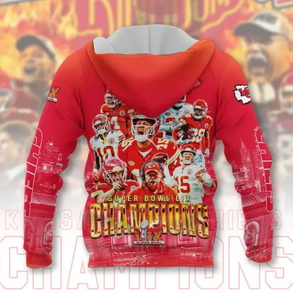 SPECIAL LIMITED EDITION IN 2025-Kansas City Chiefs DMHB4667 All Over Printed - Image 9