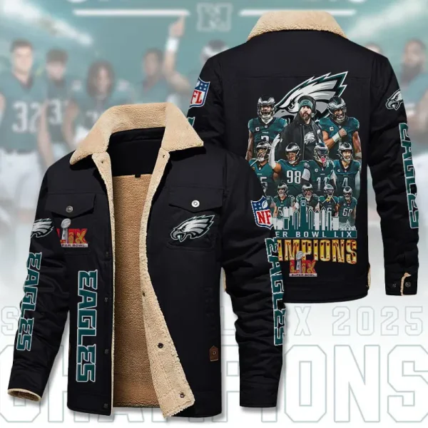 SPECIAL LIMITED EDITION IN 2025-Philadelphia Eagles DMHL1847 Fleece Jacket