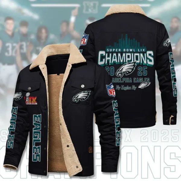 SPECIAL LIMITED EDITION IN 2025-Philadelphia Eagles DMHL1845 Fleece Jacket