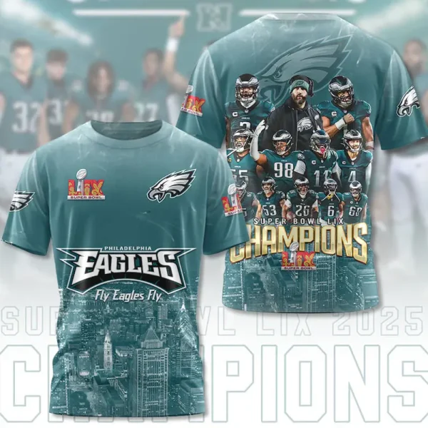 SPECIAL LIMITED EDITION IN 2025-Philadelphia Eagles DMHB4666 All Over Printed