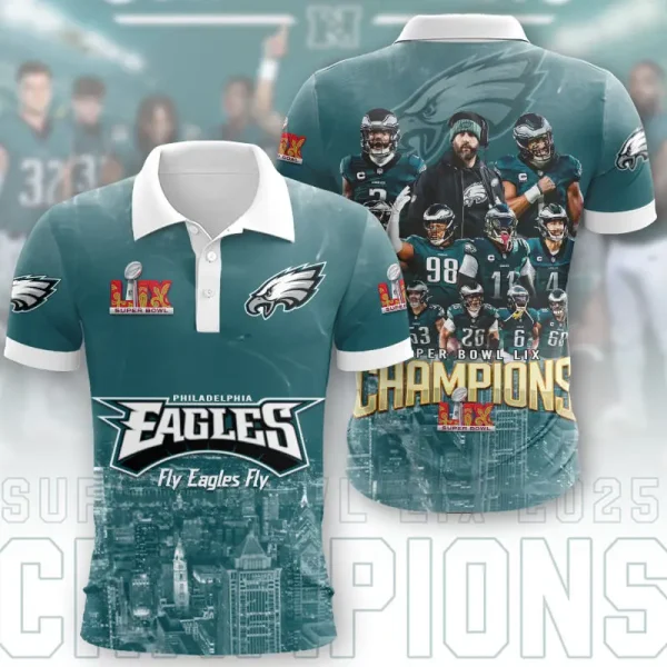 SPECIAL LIMITED EDITION IN 2025-Philadelphia Eagles DMHB4666 All Over Printed - Image 2