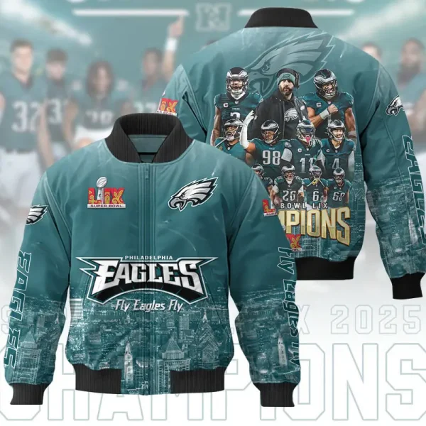 SPECIAL LIMITED EDITION IN 2025-Philadelphia Eagles DMHB4666 All Over Printed - Image 6