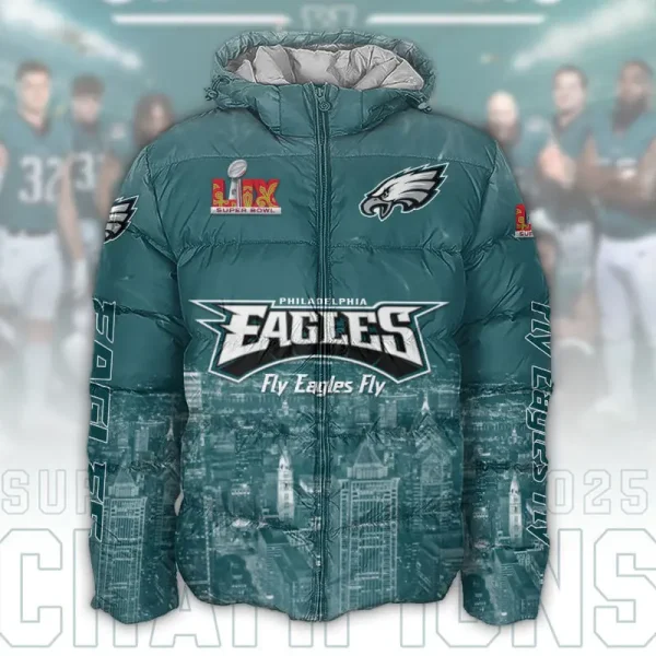 SPECIAL LIMITED EDITION IN 2025-Philadelphia Eagles DMHB4666 All Over Printed - Image 7