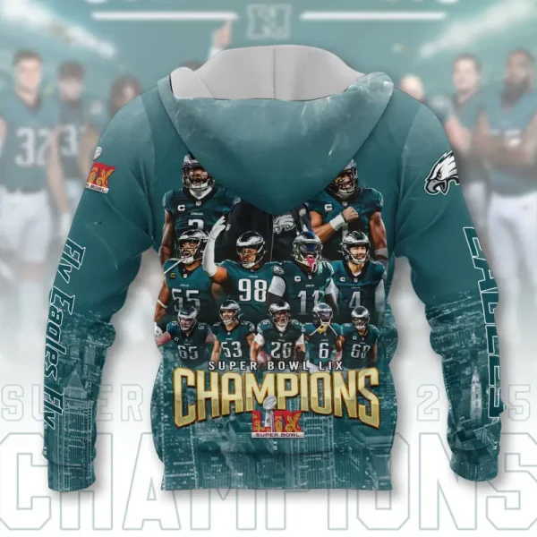 SPECIAL LIMITED EDITION IN 2025-Philadelphia Eagles DMHB4666 All Over Printed - Image 9