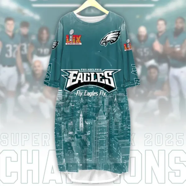 SPECIAL LIMITED EDITION IN 2025-Philadelphia Eagles DMHB4666 All Over Printed - Image 14