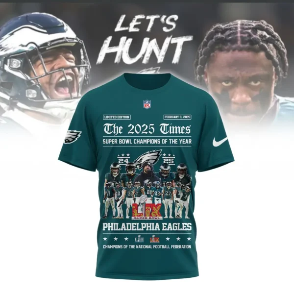 SPECIAL LIMITED EDITION IN 2025 - Philadelphia Eagles T-Shirt Gift For Sport Fans AZTS949